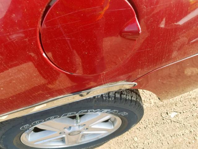 1J8FT47W68D557866 - 2008 JEEP COMPASS SP RED photo 10