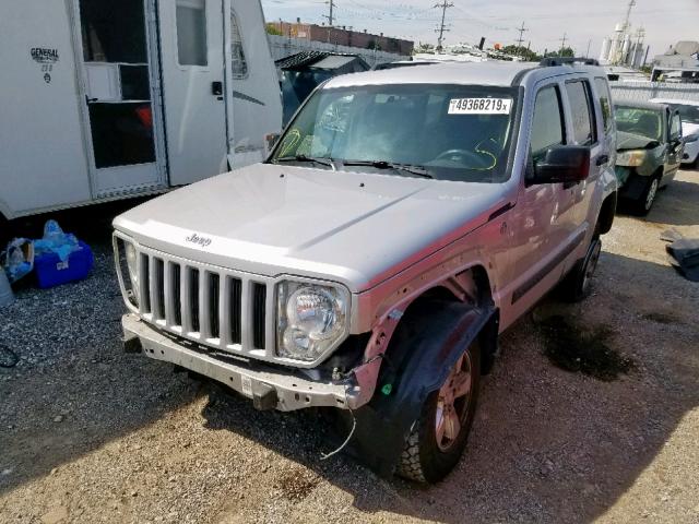 1J4PN2GK4BW502863 - 2011 JEEP LIBERTY SP SILVER photo 2