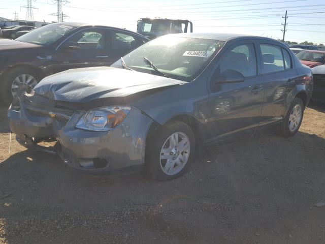 1G1AL58F567725751 - 2006 CHEVROLET COBALT LT GRAY photo 2