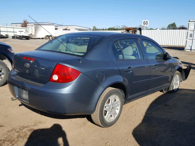 1G1AL58F567725751 - 2006 CHEVROLET COBALT LT GRAY photo 4