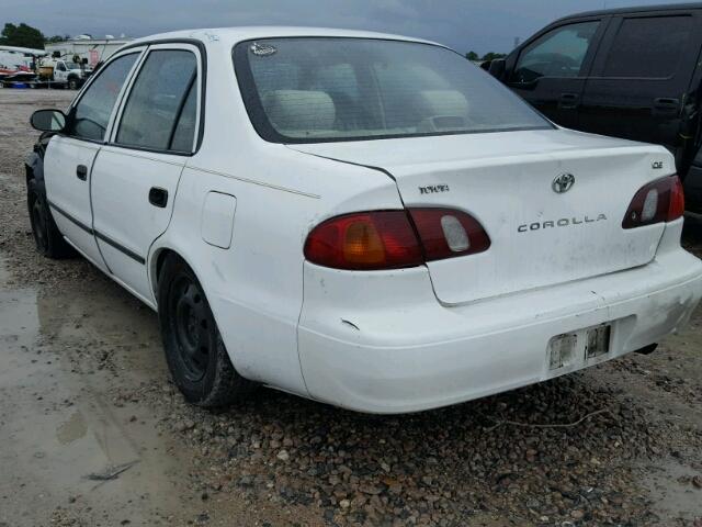 1NXBR12E7XZ158699 - 1999 TOYOTA COROLLA VE WHITE photo 3