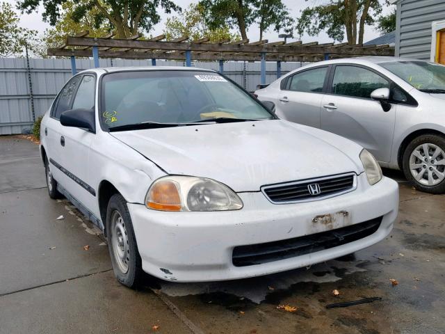 2HGEJ6524TH509509 - 1996 HONDA CIVIC DX WHITE photo 1