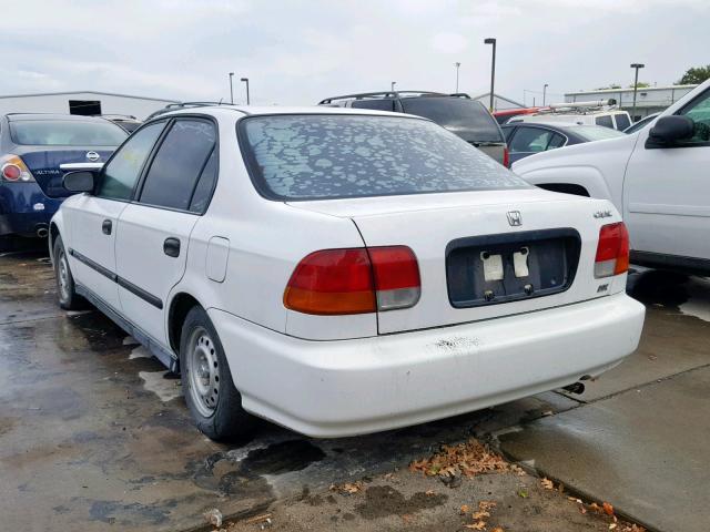 2HGEJ6524TH509509 - 1996 HONDA CIVIC DX WHITE photo 3