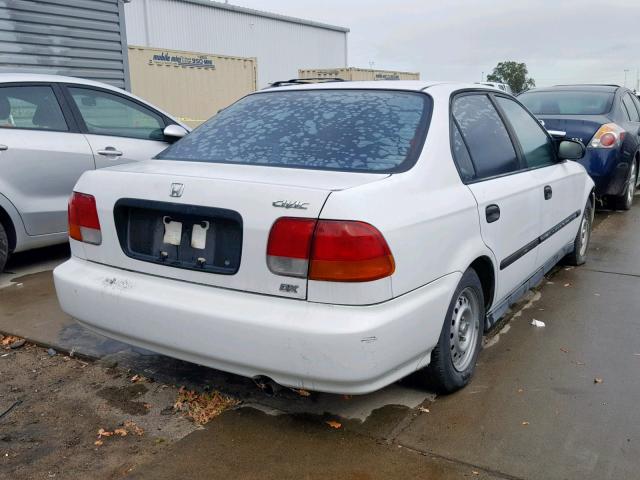 2HGEJ6524TH509509 - 1996 HONDA CIVIC DX WHITE photo 4