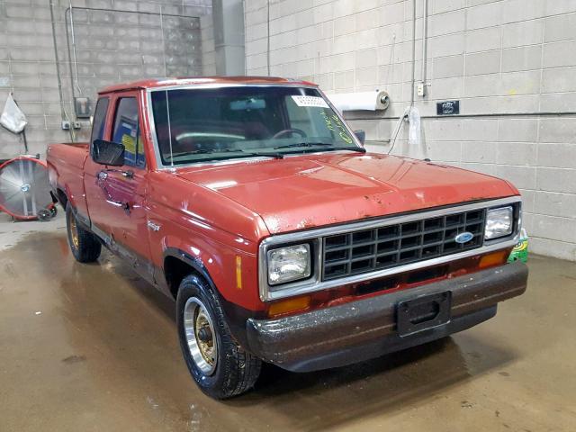 1FTCR14T0GPB16216 - 1986 FORD RANGER SUP ORANGE photo 1