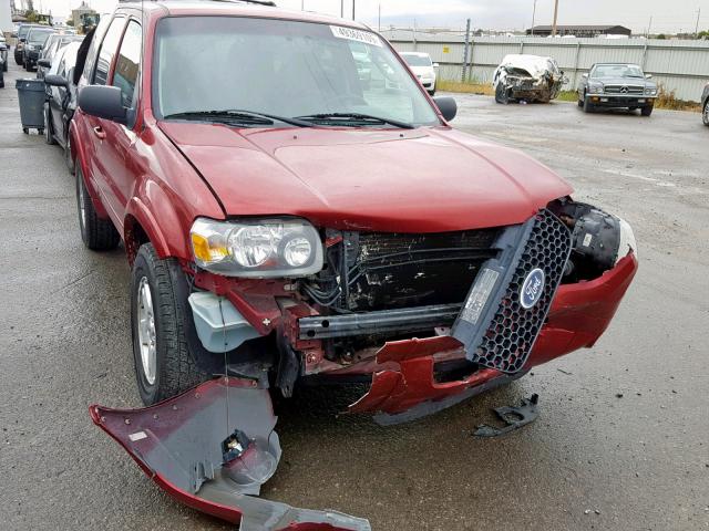 1FMYU94187KB77629 - 2007 FORD ESCAPE LIM RED photo 1