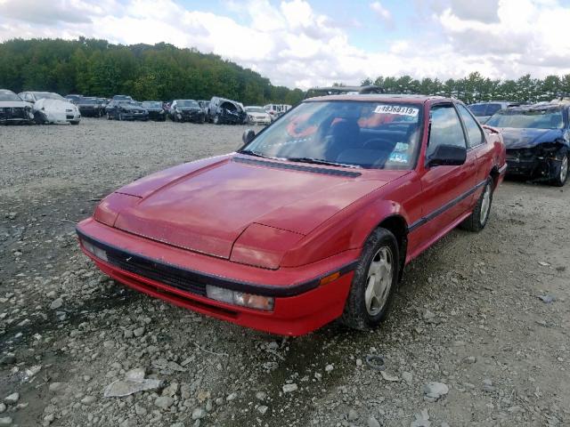 JHMBA4237MC026912 - 1991 HONDA PRELUDE SI RED photo 2