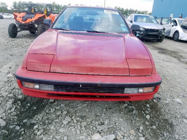 JHMBA4237MC026912 - 1991 HONDA PRELUDE SI RED photo 7