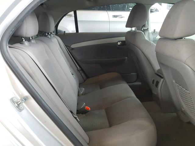 1G1ZC5E00CF279285 - 2012 CHEVROLET MALIBU 1LT SILVER photo 6