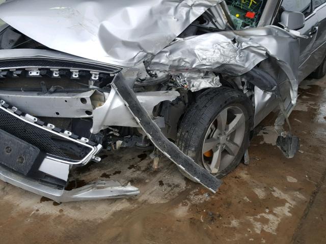 1G1ZC5E00CF279285 - 2012 CHEVROLET MALIBU 1LT SILVER photo 9