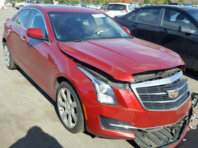 1G6AG5RX9G0108367 - 2016 CADILLAC ATS RED photo 1