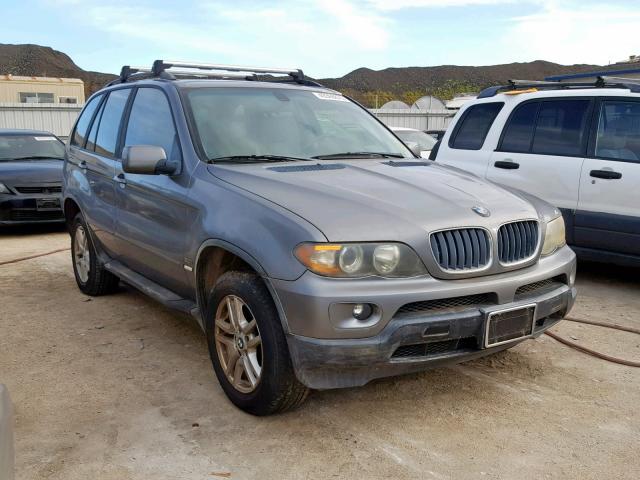 5UXFA13514LU26688 - 2004 BMW X5 3.0I GRAY photo 1