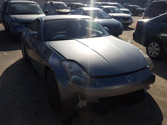 JN1AZ34E63T018378 - 2003 NISSAN 350Z COUPE GRAY photo 1