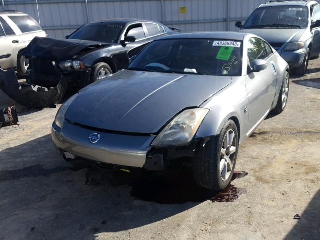 JN1AZ34E63T018378 - 2003 NISSAN 350Z COUPE GRAY photo 2