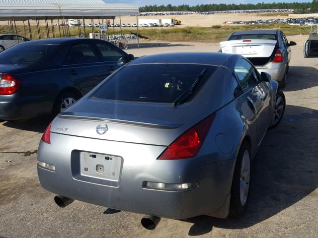 JN1AZ34E63T018378 - 2003 NISSAN 350Z COUPE GRAY photo 4