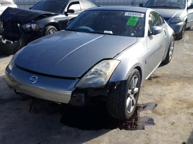 JN1AZ34E63T018378 - 2003 NISSAN 350Z COUPE GRAY photo 9