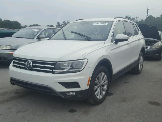 3VV3B7AX2JM016888 - 2018 VOLKSWAGEN TIGUAN SE WHITE photo 2