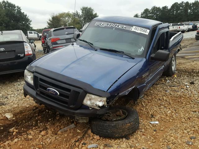 1FTKR1AD5APA72147 - 2010 FORD RANGER BLUE photo 2