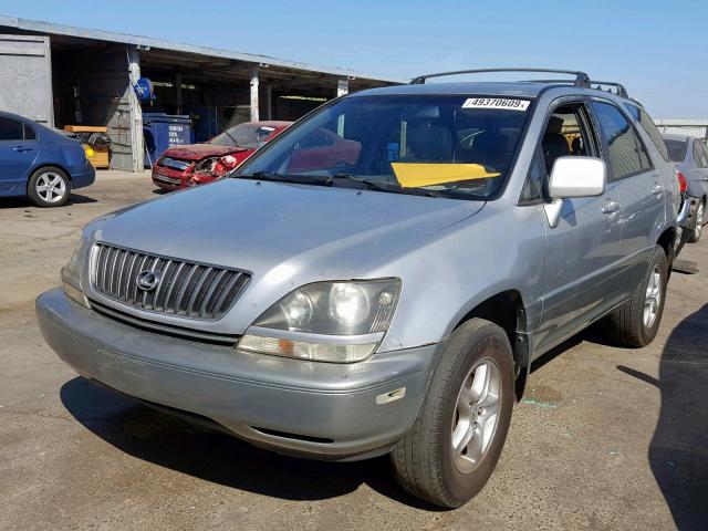 JT6HF10U6X0074891 - 1999 LEXUS RX 300 TWO TONE photo 2