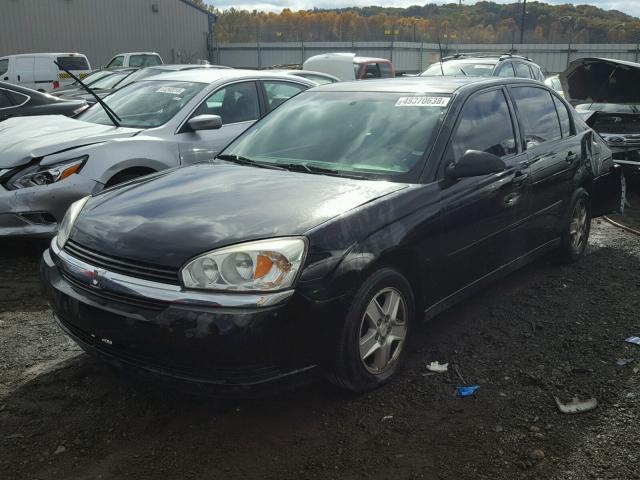 1G1ZT548X4F172625 - 2004 CHEVROLET MALIBU LS 黑色 照片 2