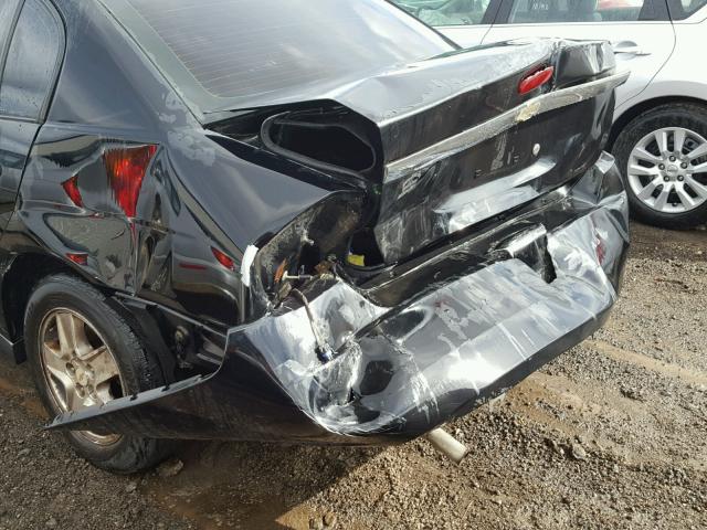 1G1ZT548X4F172625 - 2004 CHEVROLET MALIBU LS 黑色 照片 9