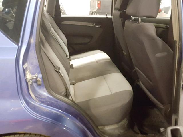 KL1TD66E49B338632 - 2009 CHEVROLET AVEO LS BLUE photo 6