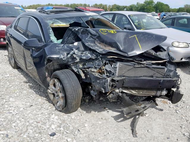 1G1ZC5E06AF320872 - 2010 CHEVROLET MALIBU 1LT BLACK photo 1