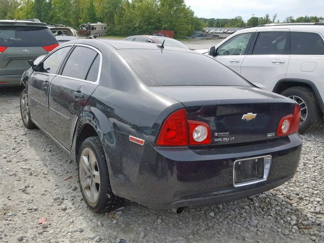 1G1ZC5E06AF320872 - 2010 CHEVROLET MALIBU 1LT BLACK photo 3