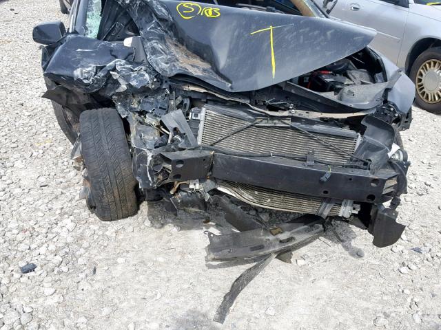 1G1ZC5E06AF320872 - 2010 CHEVROLET MALIBU 1LT BLACK photo 9