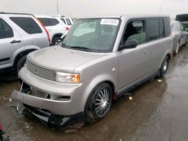 JTLKT334650193119 - 2005 TOYOTA SCION XB ვერცხლისფერი ფოტო 2