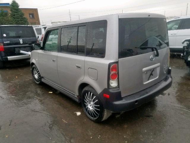 JTLKT334650193119 - 2005 TOYOTA SCION XB ვერცხლისფერი ფოტო 3