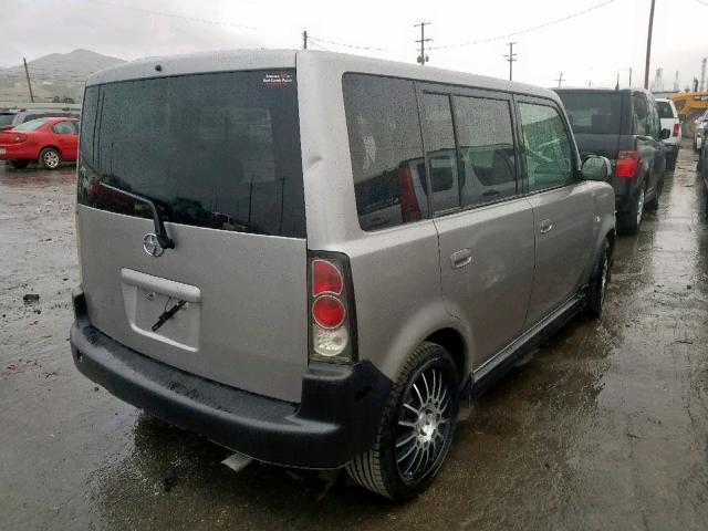 JTLKT334650193119 - 2005 TOYOTA SCION XB ვერცხლისფერი ფოტო 4