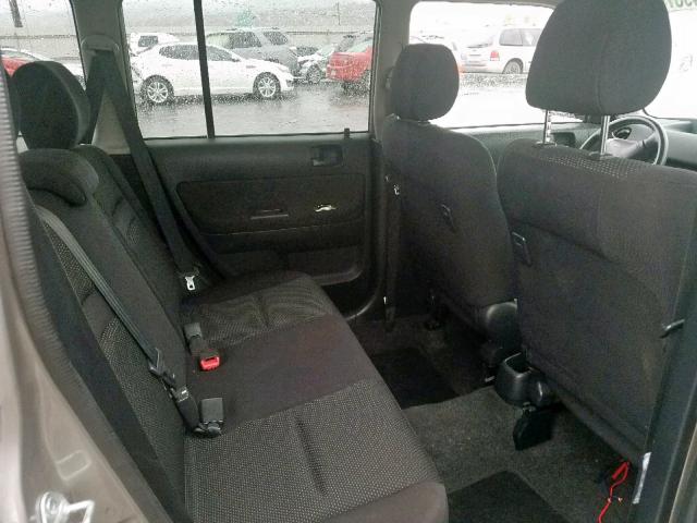 JTLKT334650193119 - 2005 TOYOTA SCION XB ვერცხლისფერი ფოტო 6