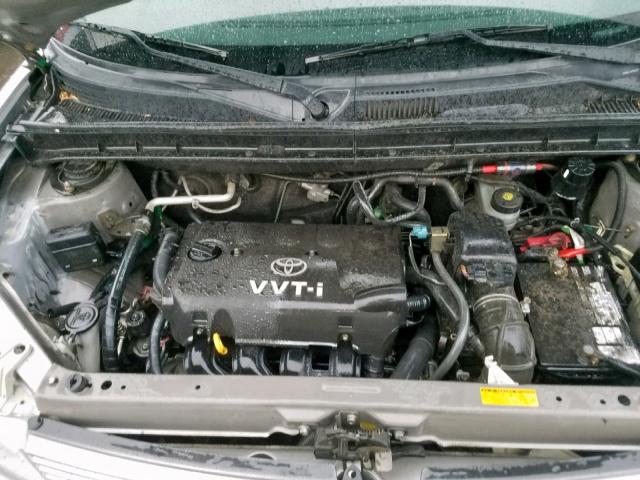 JTLKT334650193119 - 2005 TOYOTA SCION XB ვერცხლისფერი ფოტო 7