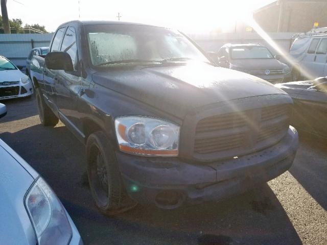 1D7HA18N46J130118 - 2006 DODGE RAM 1500 S BLACK photo 1