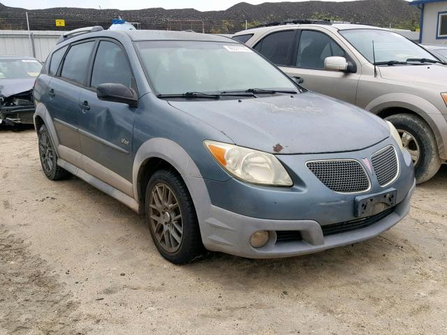 5Y2SL65826Z407792 - 2006 PONTIAC VIBE BLUE photo 1