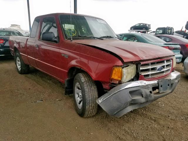 1FTYR14VX2PB43309 - 2002 FORD RANGER SUP RED photo 1