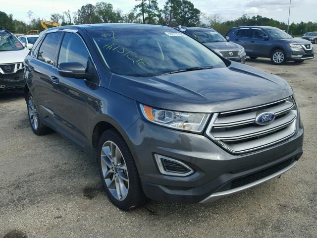 2FMPK3K88HBC51450 - 2017 FORD EDGE TITAN CHARCOAL photo 1