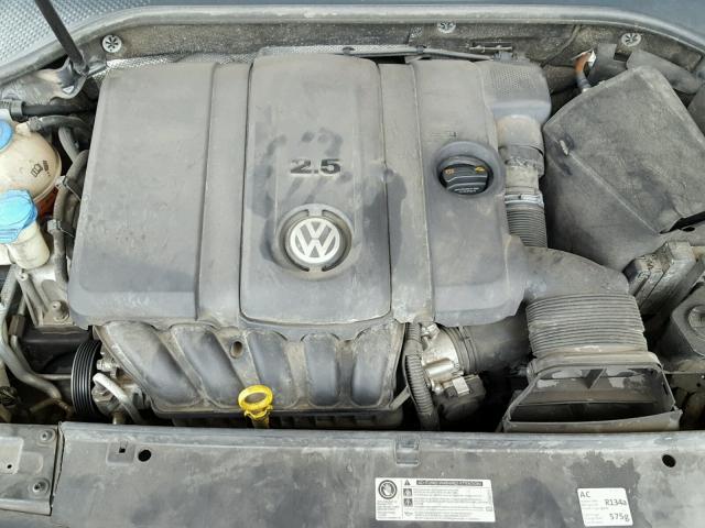 1VWAH7A31EC019240 - 2014 VOLKSWAGEN PASSAT S GRAY photo 7