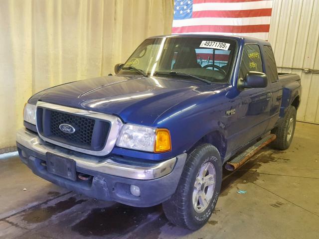 1FTZR45E04PA27981 - 2004 FORD RANGER SUP BLUE photo 2