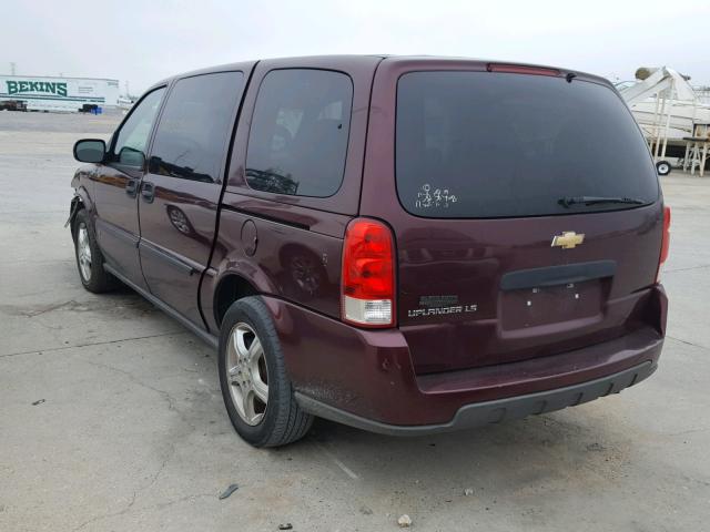 1GNDV23138D141563 - 2008 CHEVROLET UPLANDER L 栗色 照片 3