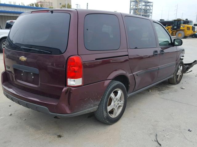 1GNDV23138D141563 - 2008 CHEVROLET UPLANDER L 栗色 照片 4
