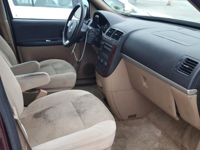 1GNDV23138D141563 - 2008 CHEVROLET UPLANDER L 栗色 照片 5