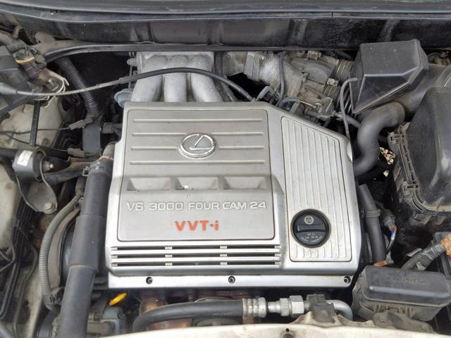 JT6GF10U7X0020401 - 1999 LEXUS RX 300 WHITE photo 7