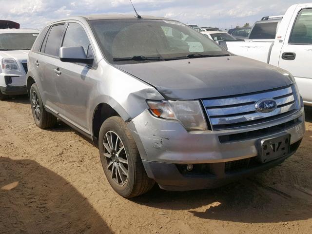 2FMDK48CX8BA72055 - 2008 FORD EDGE SEL SILVER photo 1