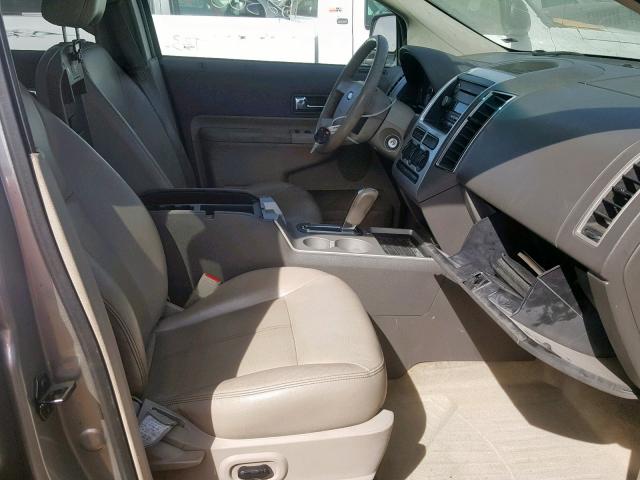 2FMDK48CX8BA72055 - 2008 FORD EDGE SEL SILVER photo 5