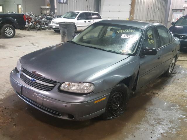 1G1ND52F85M116743 - 2005 CHEVROLET CLASSIC GRAY photo 2