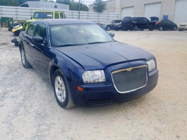 2C3KA43R86H121875 - 2006 CHRYSLER 300 BLUE photo 1