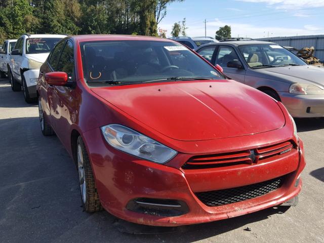 1C3CDFBA5DD159397 - 2013 DODGE DART SXT RED photo 1