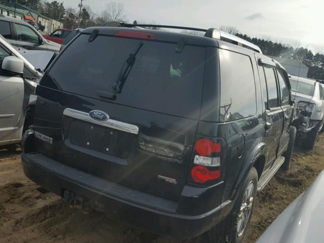 1FMEU75877UA89355 - 2007 FORD EXPLORER L BLACK photo 4